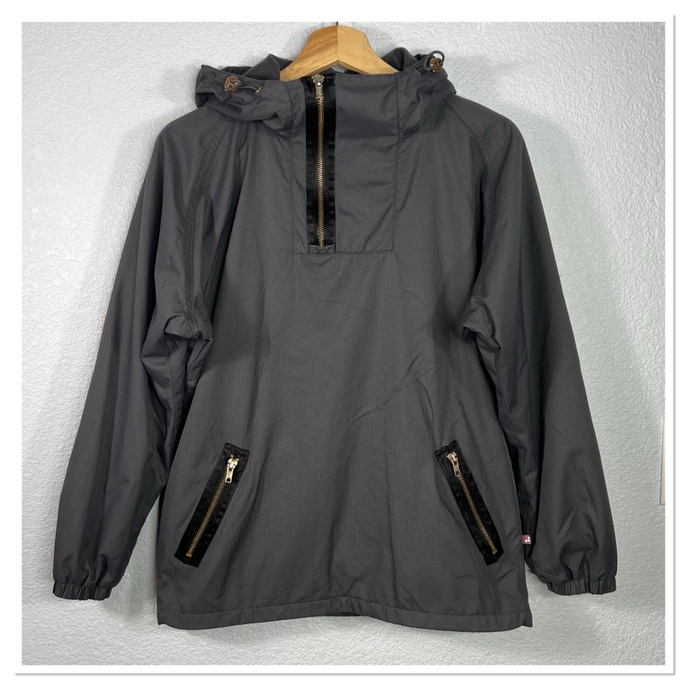 Sweaty Betty Anorak Hooded 1/4 Zip Pullover Jacket Sz XS Oversized